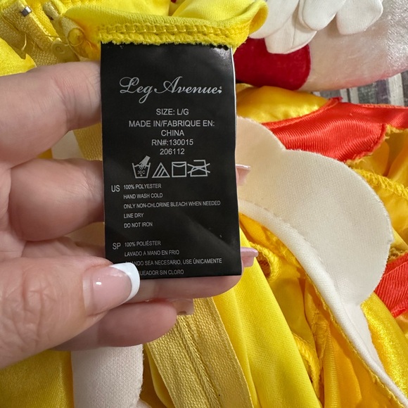 Leg Avenue Golden Princess woman’s Costume - Picture 10 of 10